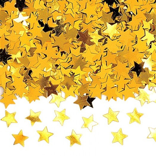 Конфетти Звезды золотые, 17г.
