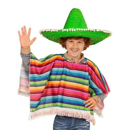 Мексиканское пончо детское